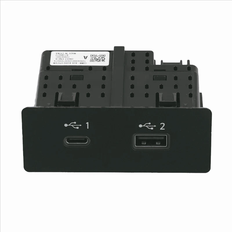 

284H3-6RA0A Conector auxiliar puertos USB y tipo C para coche para Nissan Rogue 2021-2023-A67F
