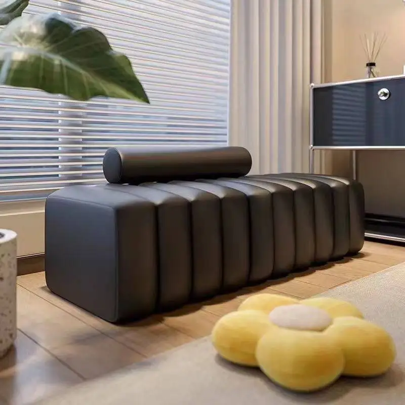 Entrance to the door enter the door to change shoes stools clothing stores fitting room stools Hallway ottoman Footrest Ottomans