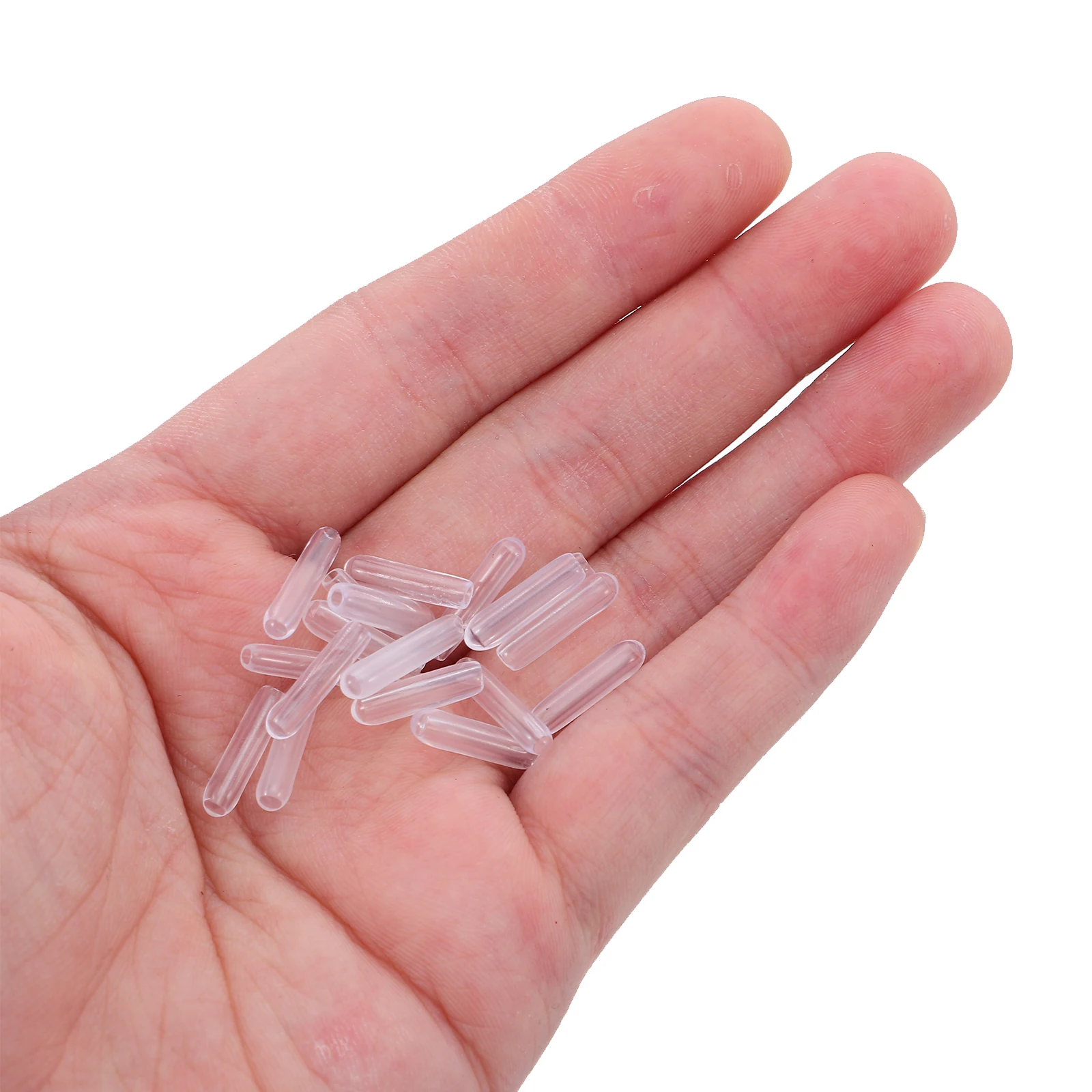 

20Pcs Hanger Hook End Caps Easy Install Remove DIY Storage Solutions Wire Caps Hanger Tip Covers Sleeve Clothes Hook Tips