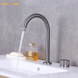 single handle wash basin faucet hot and cold bathroom mixer tap basin faucet tap Bathroom gun gray tap