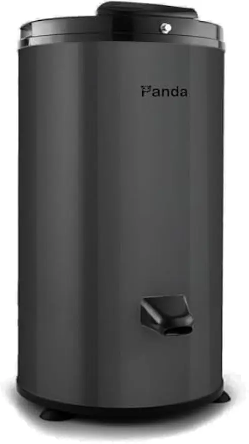 

Портативная сушилка с отжимом 3200 об/мин, емкость 22 фунта, барабан и футляр из нержавеющей стали, темно-серый для домашнего использования