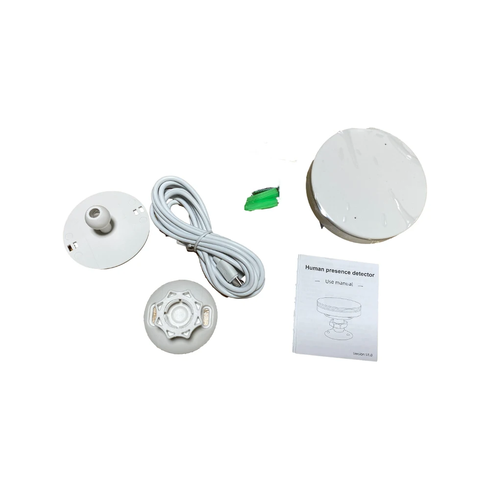 ZigBee 3.0 /wifi เซ็นเซอร์การปรากฏตัวของมนุษย์5โวลต์ mmwave 24กรัมเรดาร์ที่มีไซเรนปลุกเคลื่อนไหว Lux การตรวจสอบ tuya/ สมาร์ทชีวิตบ้านอัตโนมัติ