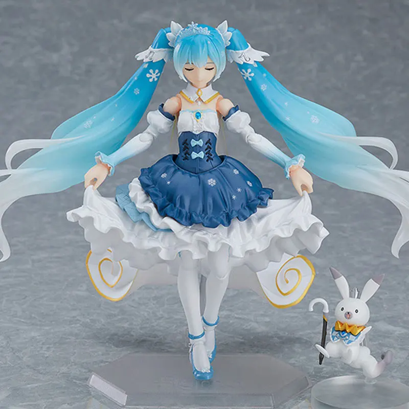 15 سنتيمتر هاتسون ميكو سنو ميكو عمل الشكل فيجما سنو الأميرة فير. الشكل Ex-054 جمع نموذج الكرتون ديكور لعبة هدية عيد ميلاد #2