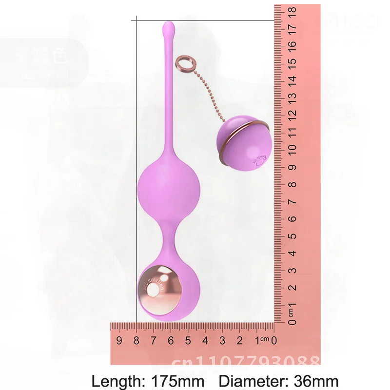 بعد الولادة كيجل ممارسة الكرة للنساء المهبل الدمبل سيليكون ثبات وإصلاح لعبة الجنس الكبار للعافية الجنسية