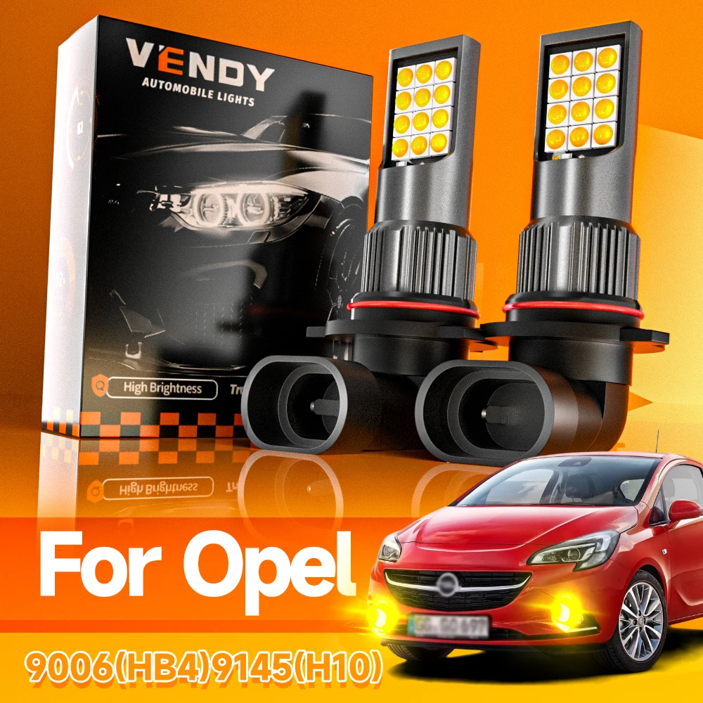 

2 шт. светодиодные передние противотуманные фары Blub H10 9145 Лампа Canbus без ошибок для Opel Corsa E 2014-2019 Insignia A 2008-2017 Meriva B 2010-2017