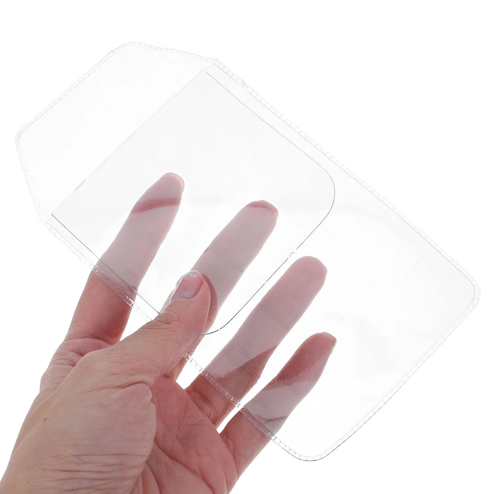 10 قطعة حقيبة أقلام رصاص مقاوم للماء بولي كلوريد الفينيل القلم حامي للأقلام أقلام الرصاص عملات الهاتف المحمول العناصر الصغيرة المنظم بسيط أنيق