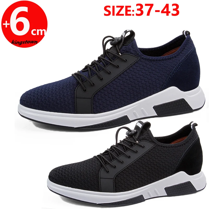 

Lift Sneakers Men Elevator Height Increase Shoes High Heels Insoles 6cm Tall Man