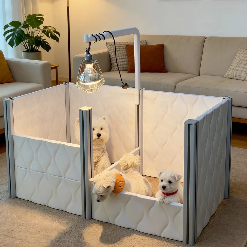 

Closed delivery room Universal pregnancy and maternity kennel for cats and dogs, universal dog fence for all seasons