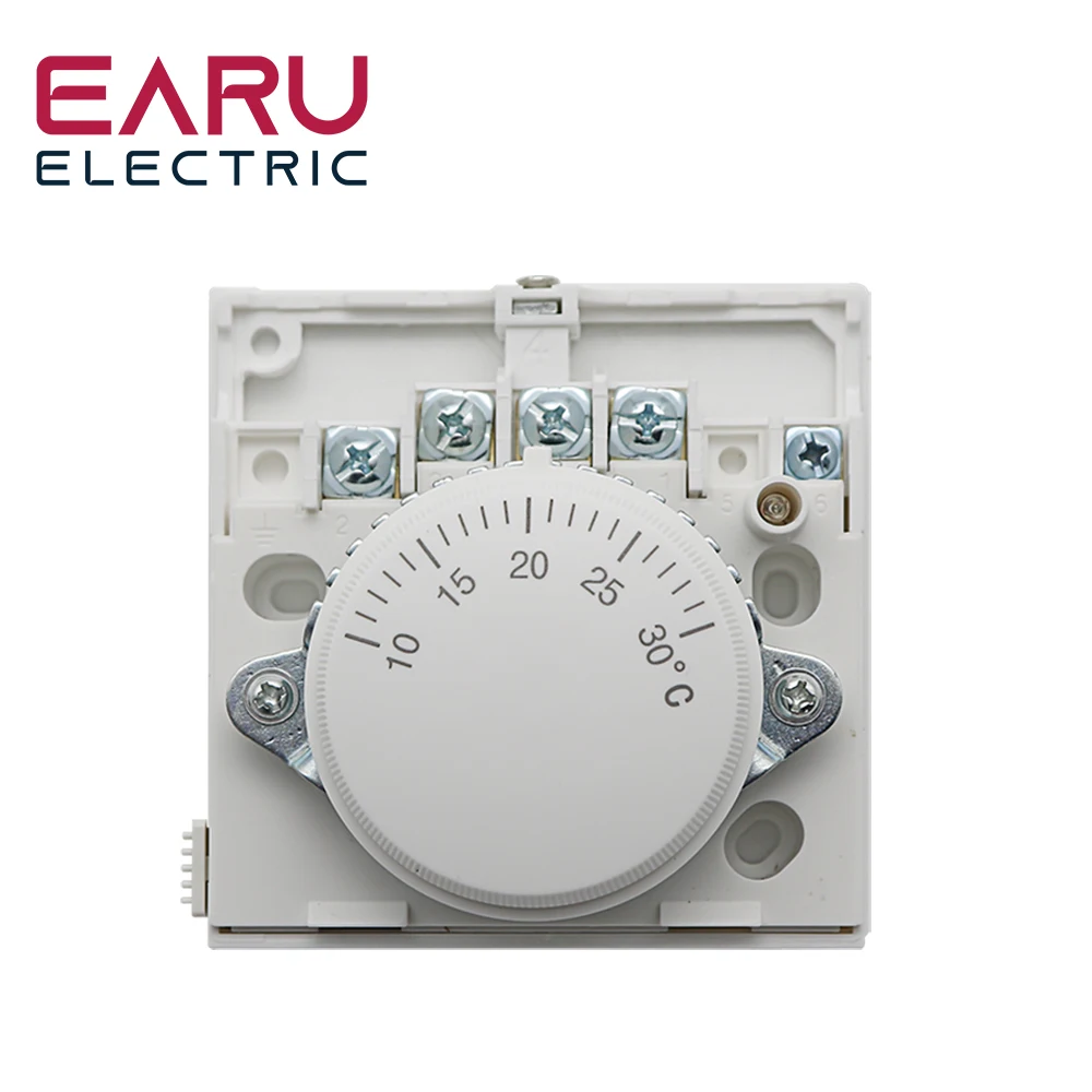 10 ℃-30 ℃ termostato meccanico ambiente aria condizionata centralizzata manopola termostato controllo temperatura caldaia a Gas termostato