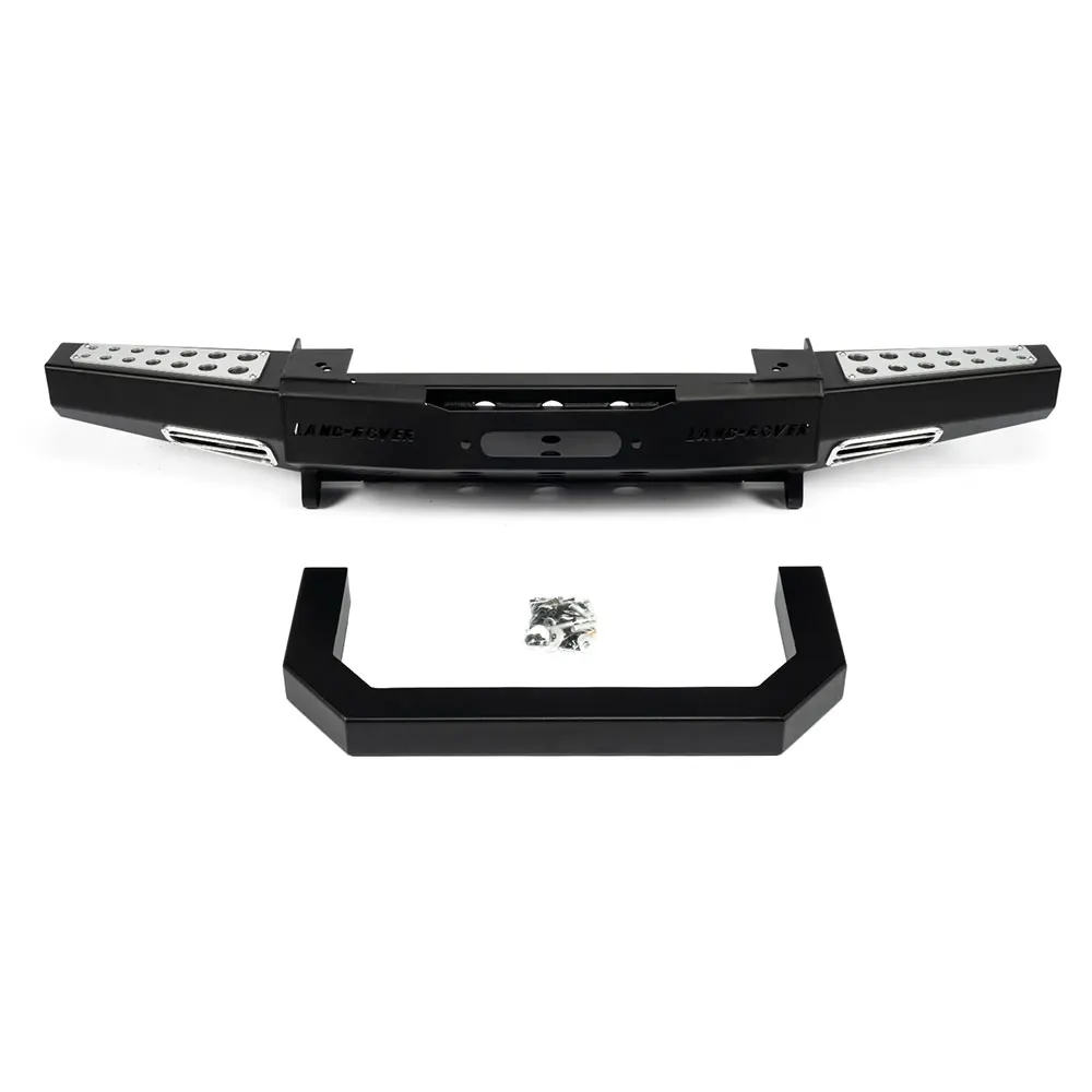 4x4 قطع غيار الملحقات لاند روفر ديفندر 90 110 المصد الأمامي U بار غطاء المصد الأمامي ملحقات شريط الثور #3