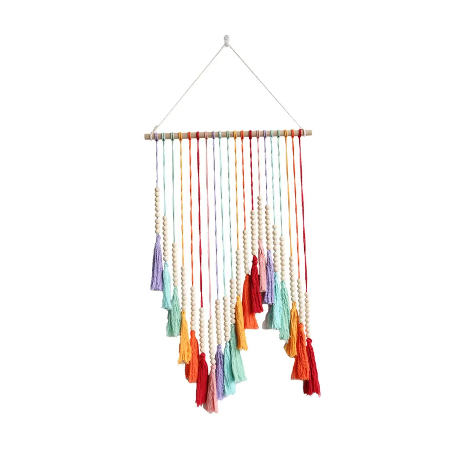 Macrame Woven Wall Hanging Dorm Tassel Decoration Party Wall Decor Ornaments