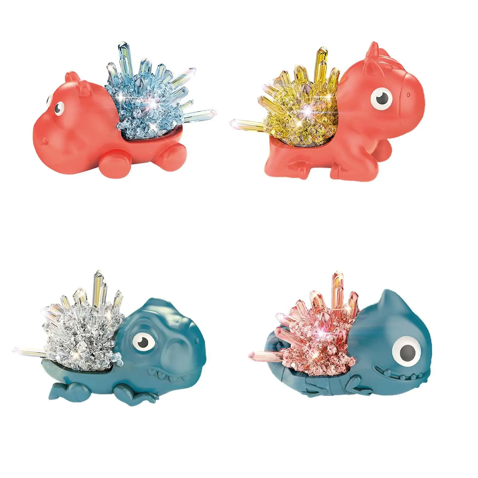 Kit de brinquedo de cultivo de cristal, experimento científico de cristal, brinquedo de atividade, ciência da haste