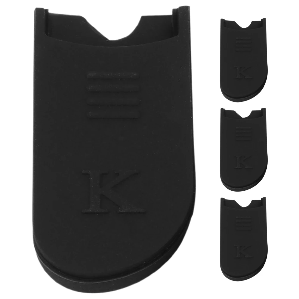 

4 Pcs Saxophone Accessories Comfortable Rubber Finger Pad Cover Cushion Thumb Support Alto Tenor Soprano Reusable