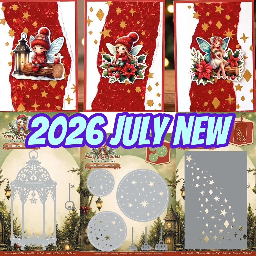 Weihnachtliche Schneeflocke Fünfzackiger Stern 2026 Neue Metall-Stanzformen für Scrapbook-Tagebuch-Dekoration Prägeschablone