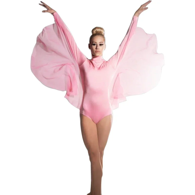 Noble Lyrical Leotard Butterfly Ballet Costume Contemporary Performance Wear