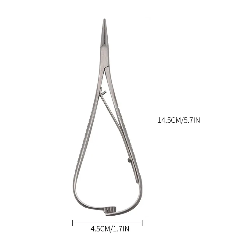 Pince à Épiler Dentaire en Acier Inoxydable, Support de 14 cm, Outils Générateurs de Dentistes