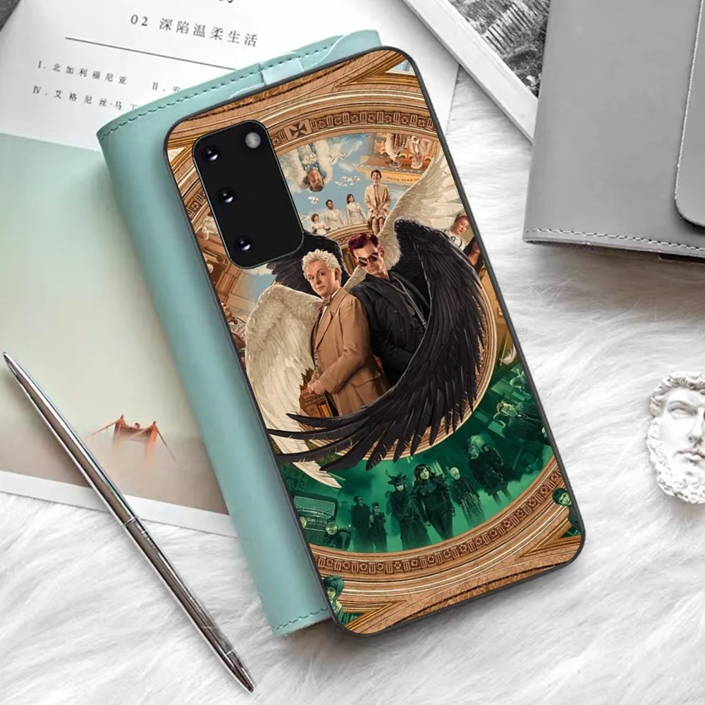 Hot TV Good O-Omens Phone Case For Samsung S 9 10 20 21 22 23 30 23plus lite Ultra FE S10lite Fundas