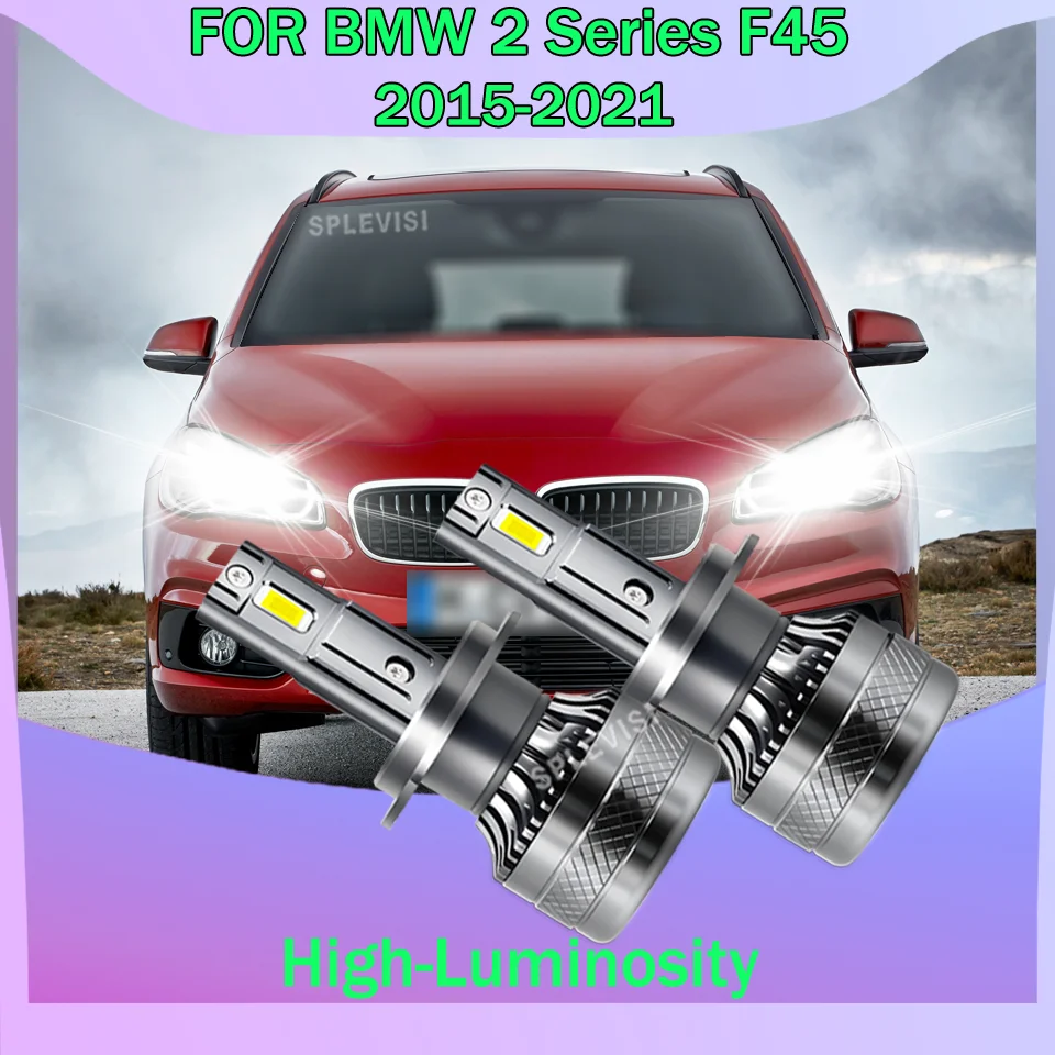 

High Bright H7 Car led Light High Low Beam LED Headlight Lamp 6000K CSP For BMW 2 Series F45 2015 2016 2017 2018 2019 2020 2021