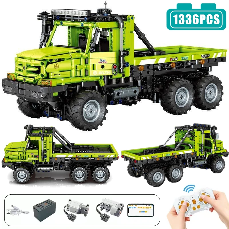 

SEMBO Technical Engineering Truck RC Car Building Blocks Heavy Duty City Vehicle Model Bricks Construction Toys For Kid Gifts