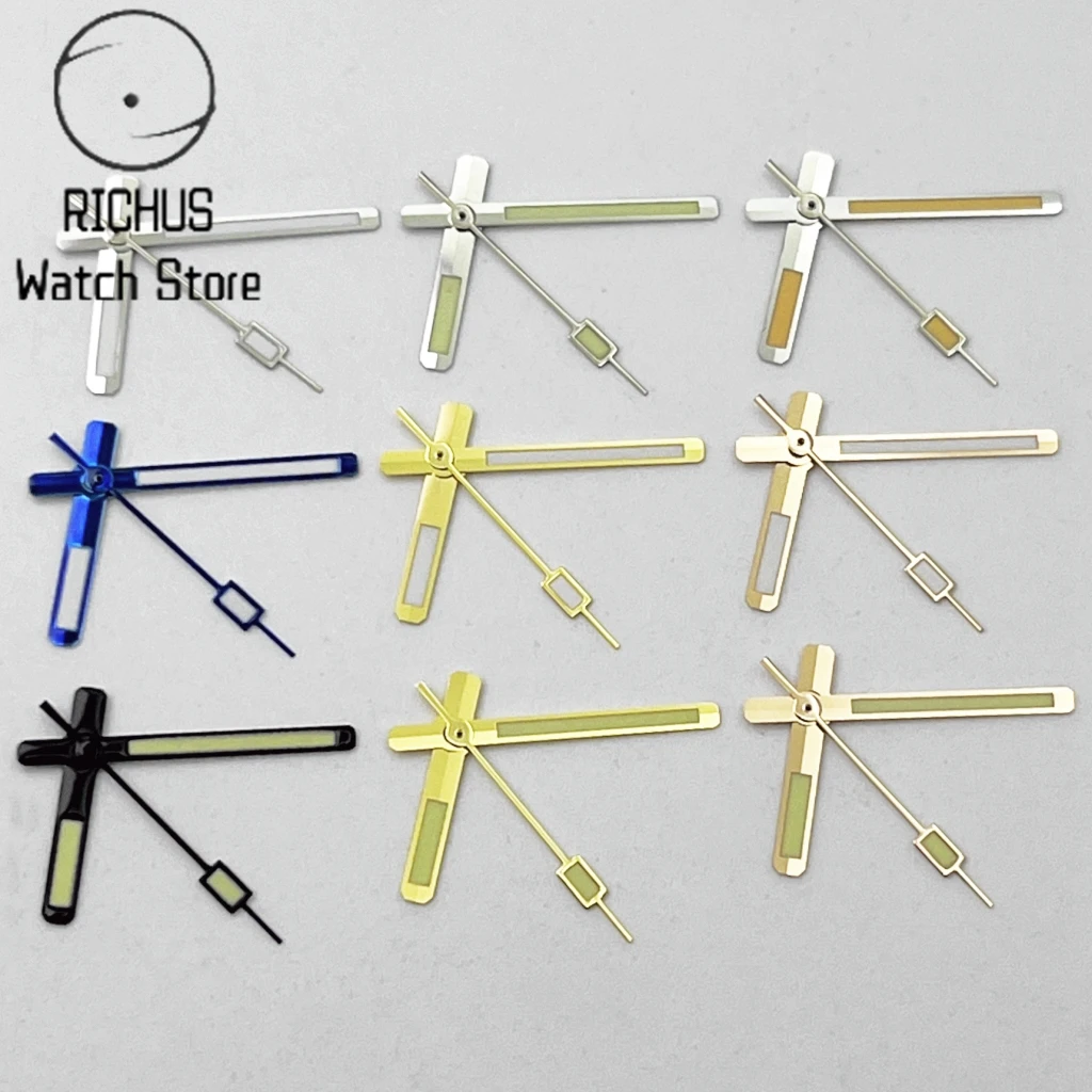 NH35 ساعة مضيئة الأيدي تناسب NH35 NH36 PT5000 ETA2836 2824 DG2813 3804 Miyota8215 8205 821A ساعة يد تعمل بالحركة اكسسوارات