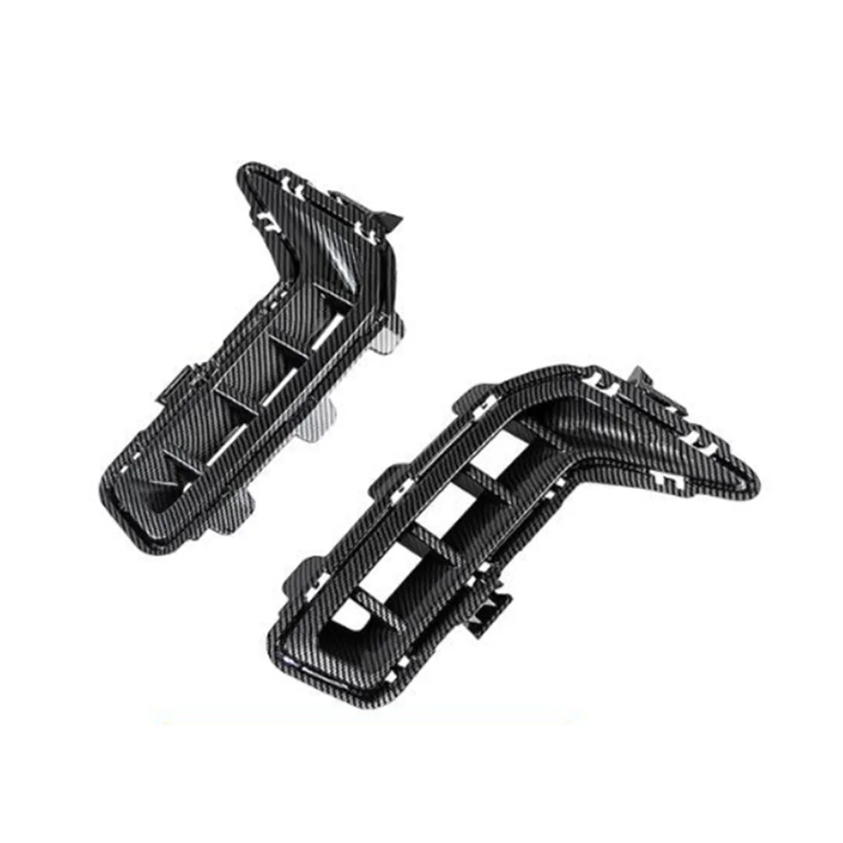 

A13Z_Car Front Bumper Fender Cover Air Vent Cover Trim for BMW,Black