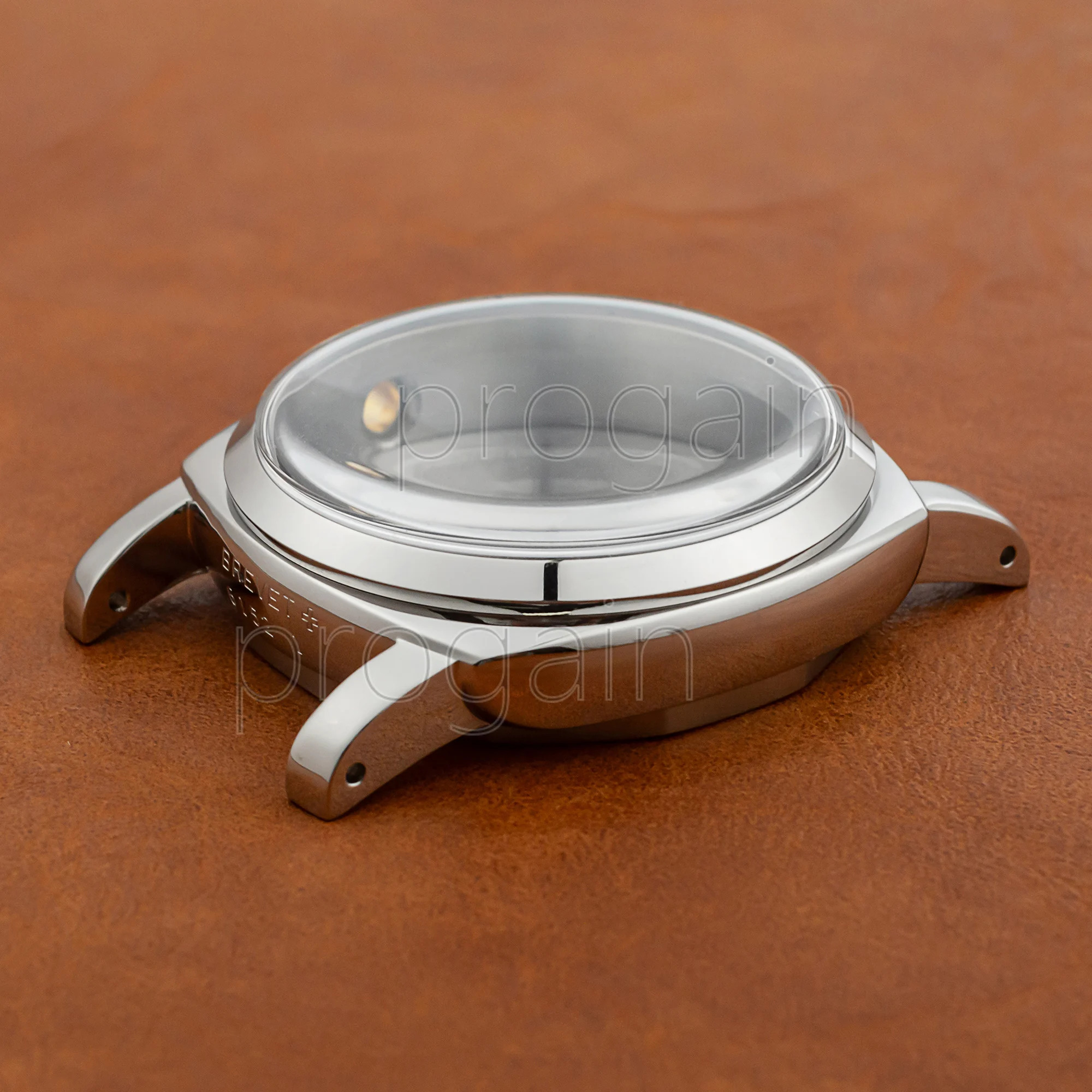 47mm Case 39mm Dial Hands Stainless Steel 10ATM Waterproof Case for 6152 ETA 6497/6498 ST3600 Movement PAM Vintage Watch Case