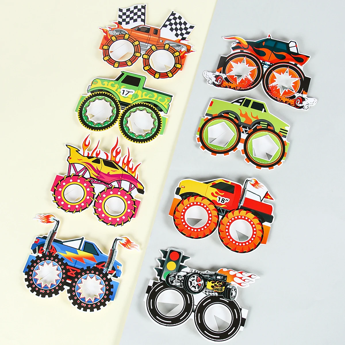 Stiker Truk Monster Tabung Gel - Science Of Happiness ulasan dan harga