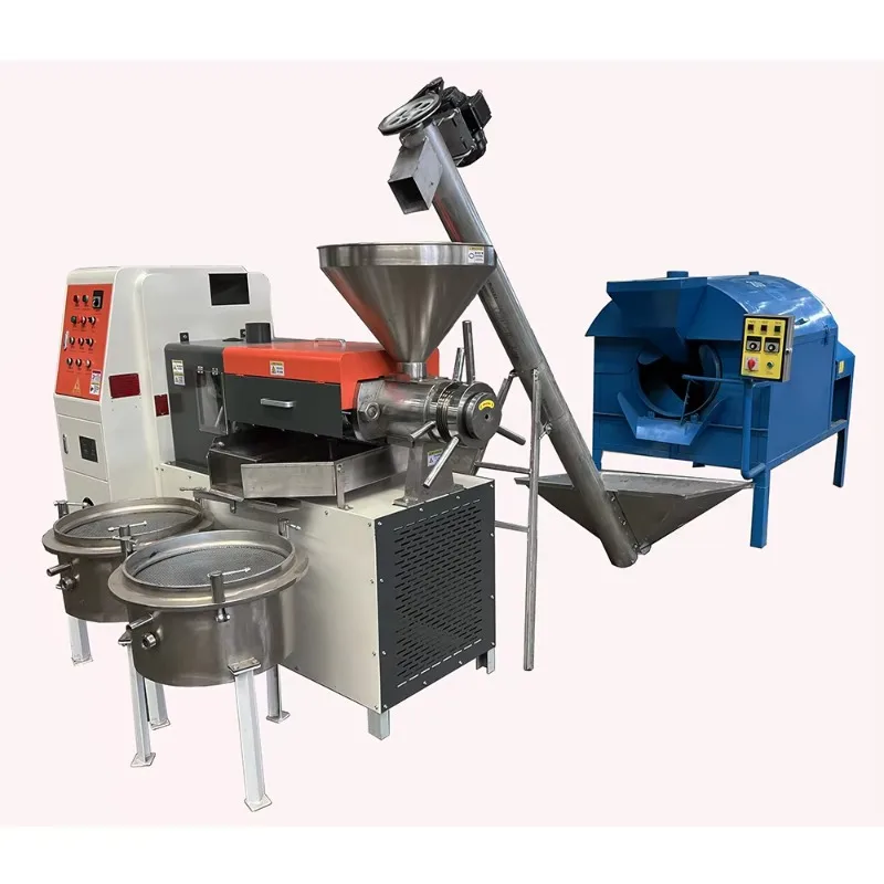 Customized New Upgraded Oil Expeller for Cotton Sunflower Seeds Oil Making Pressing Machine Commercial Use Factory Supply