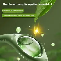 XIAOMI Plant Essential Oil Mosquito Repellent Wristband Bracelet Portable Student Pregnant Women Child Adults Outdoor Liquid