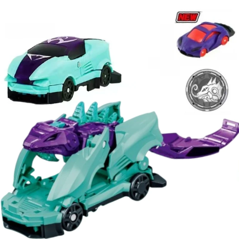 

Screechers Wild Violence Transformation Anime Action Figure Robot Burst Deformation Car Beast 360° Flip Capture Chip Kids Toys