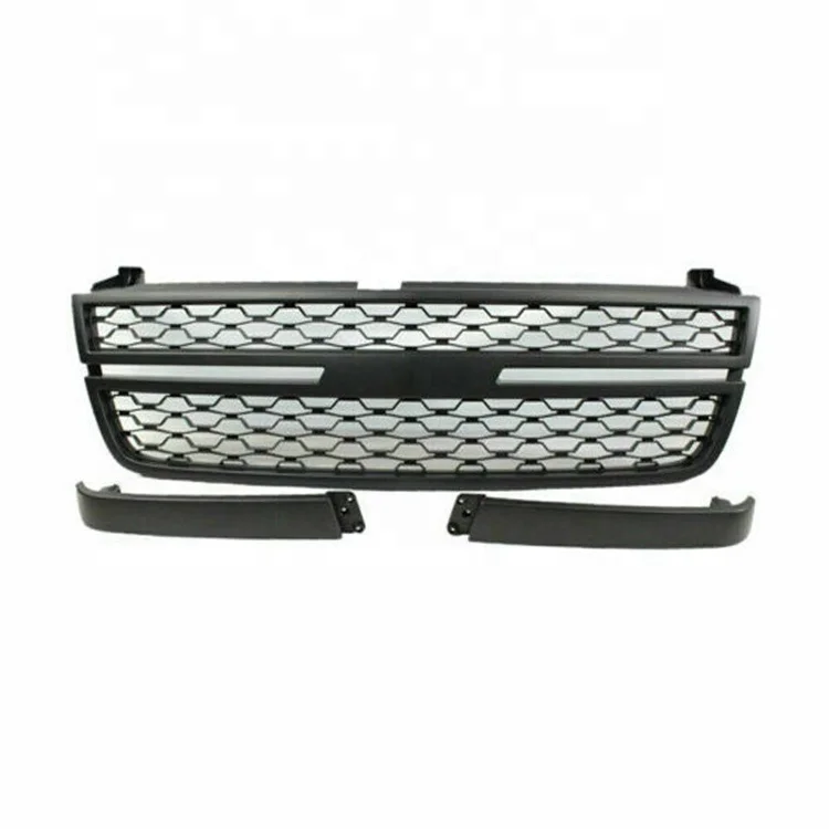 4x4 Parts Silverado Accessories ABS Front Grille With LED Light For Silverado 1500 2005-2006