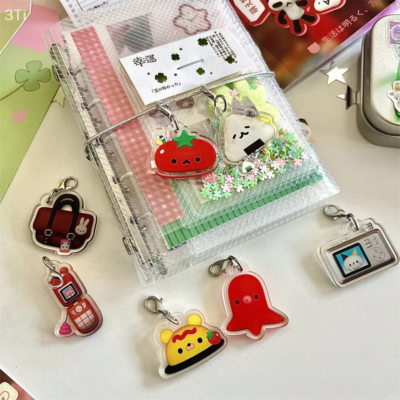 2/7 шт. Kawaii винтажный ранняя стильная подвеска в виде еды для блокнота, скрапбукинга, дневника, альбома, милый мультяшный DIY украшения, аксессуары, подарки