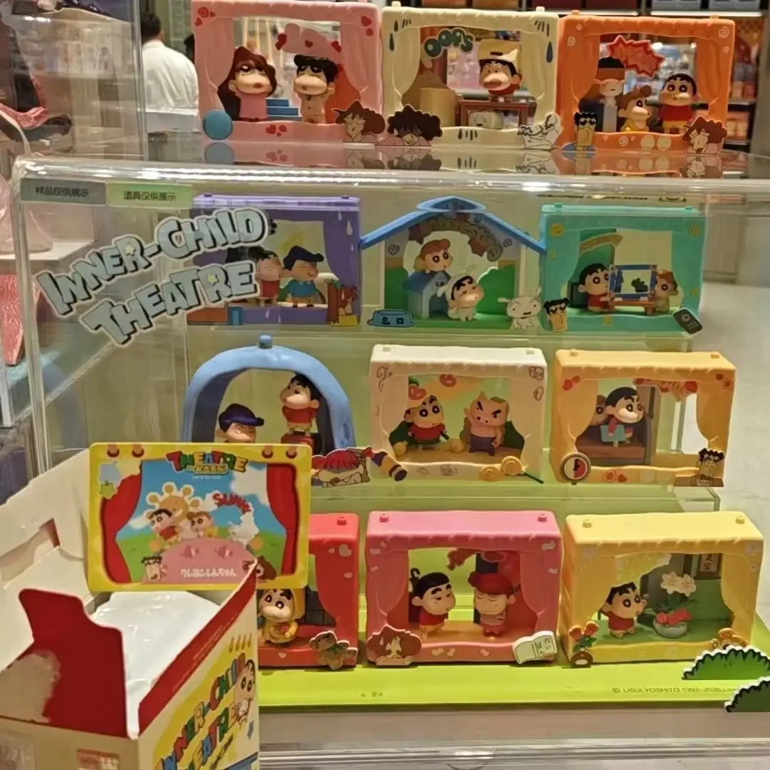 

POP MART Crayon ShinChan Inner Child Theater Series Mystery Blind Box Collectible Figurine Bag for Home Desktop Decoration