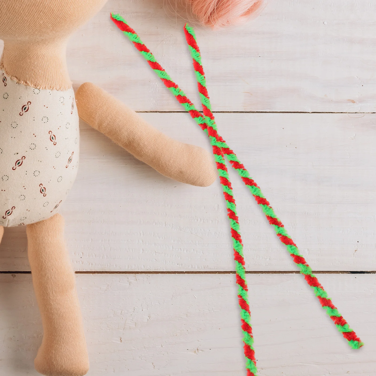 50 قطعة نغمتين الحرفية الشنيل ينبع انحناء لتقوم بها بنفسك الأنابيب المنظفات للأطفال العصي التعليمية لوازم الفن اليدوية عدة الأطفال