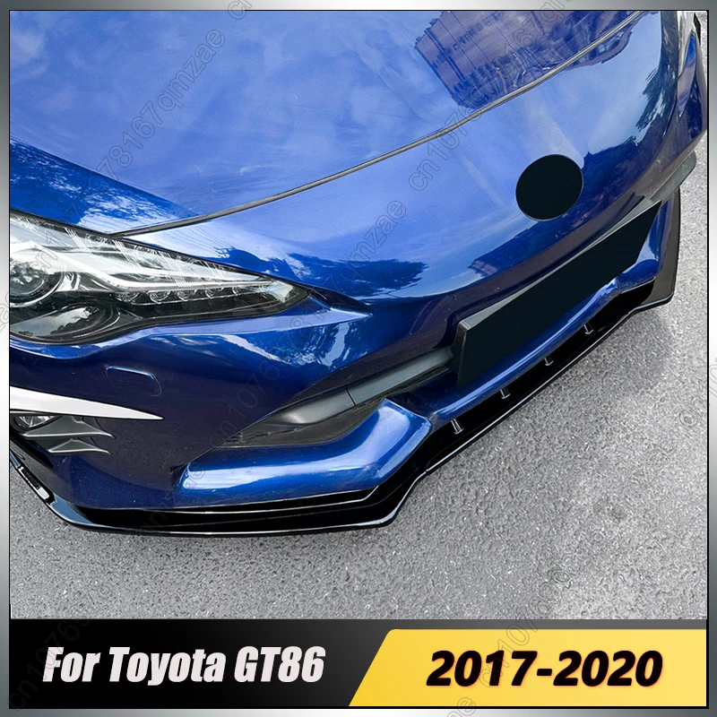 

Подходит для Toyota GT86 2017 2018 2019 2020 2020, передний бампер, спойлеры для подбородка, губ, комплекты кузова, сплиттер, юбка, диффузор, защита