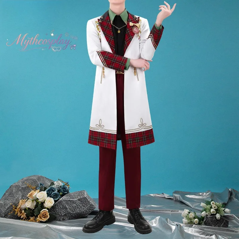 Vil Schoenheit Cosplay Costume Twisted Wonderland Candy Box Vil Costume Halloween Party Outfit Halloween Carnival MythCosplay