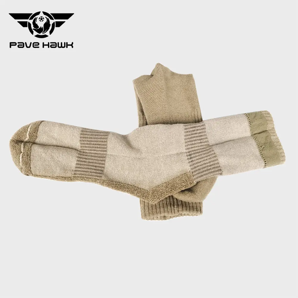 Men New Tactic Socks Thickened Terry Bottom Moisture Wicking Thermal Socks Outdoor Sports Hiking Camping Travel Stocking