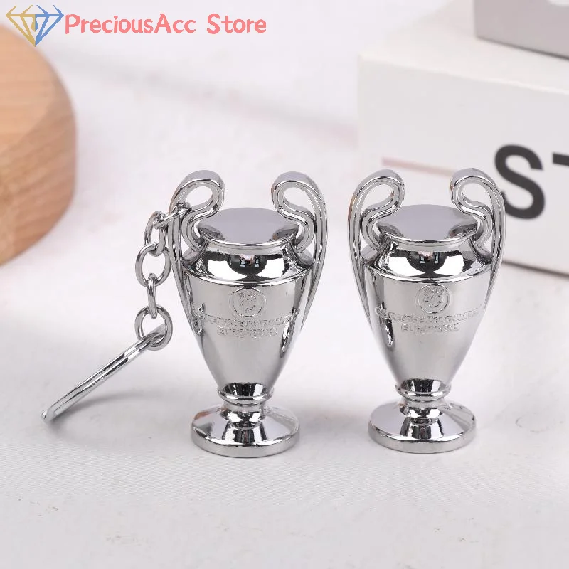 إسبانيا إيطاليا دوري أبطال أوروبا الكأس نموذج زخرفة ديكور المفاتيح قلادة هدية تذكارية