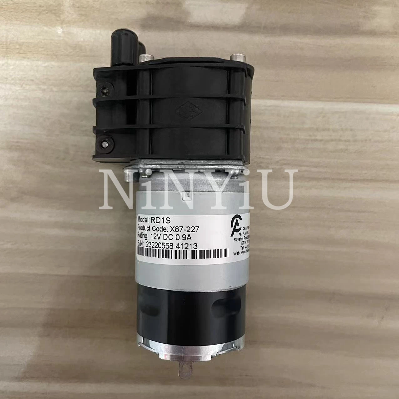 Original Charles Austen RD1S 12V Pump For Urit-5000 URIT-5380 URIT-5390 URIT-5180 URIT-5190 12V Diaphragm pump Vacuum Pump Urit