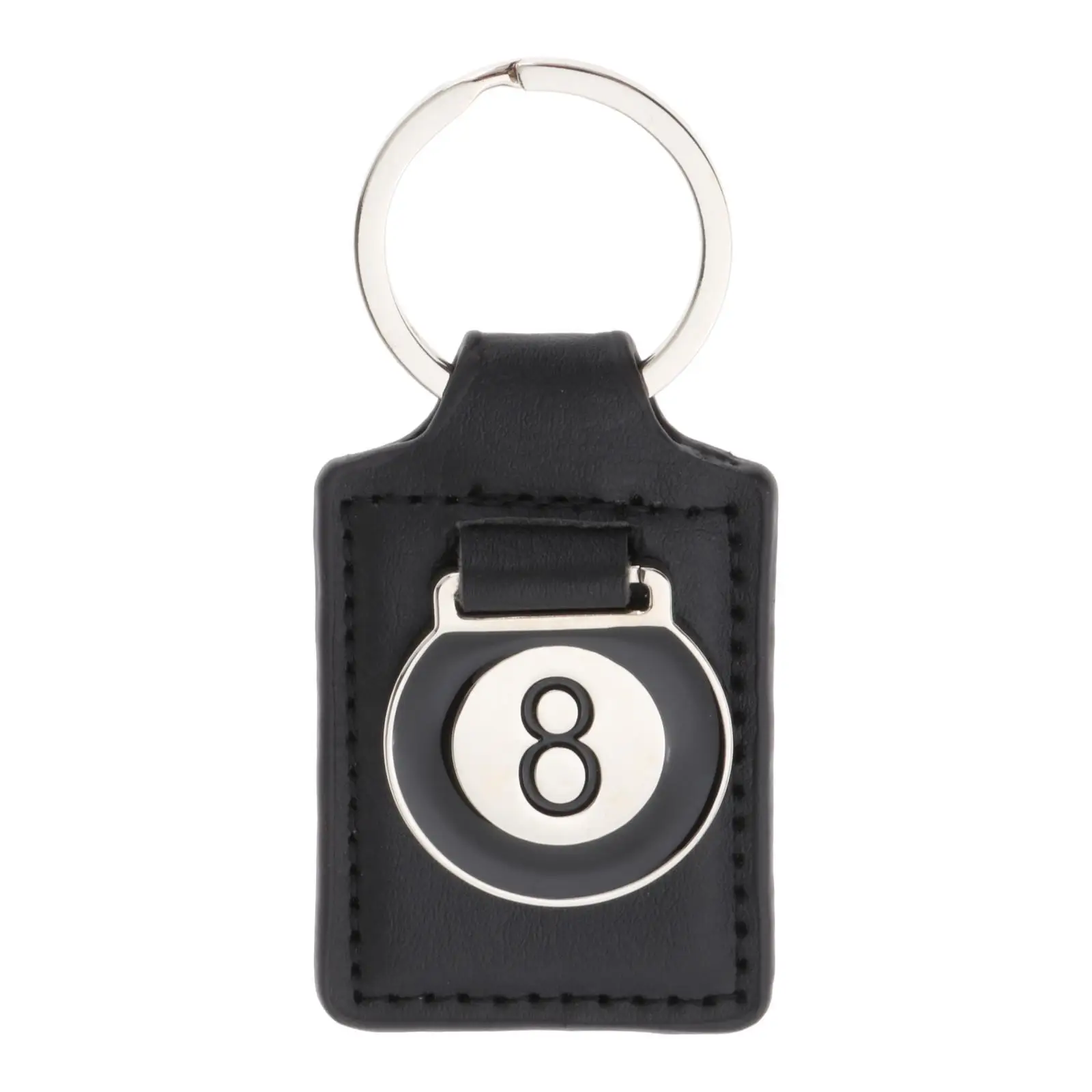 Billiard Keychain Table Ball Key Ring Decoration Bag Pendant for Unisex Women