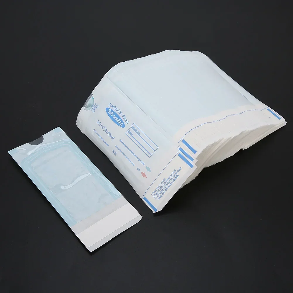 

200pcs/box Self-Sealing Pouches Dental Pouches Bags Accessory 57 x 130mm