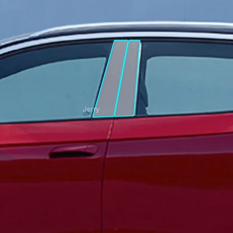 VW ID.4 CROZZ 2021-2024 車のヘッドライト保護フィルムヘッドランプスモークブラックティントアンチスクラッチ保護フィルム TPU ステッカー