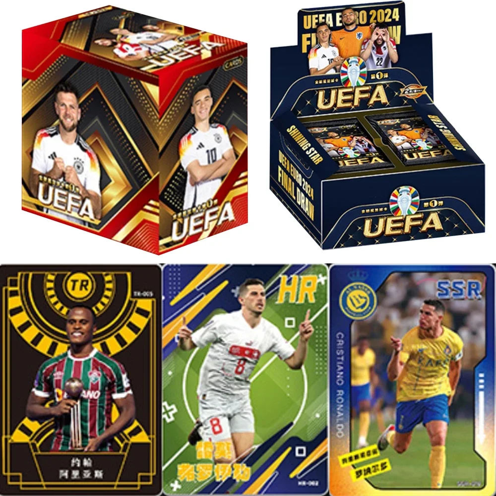 New Football Card UEFA FIFA All-Star Star Card European Cup World Cup League Collection Card Toys Gifts