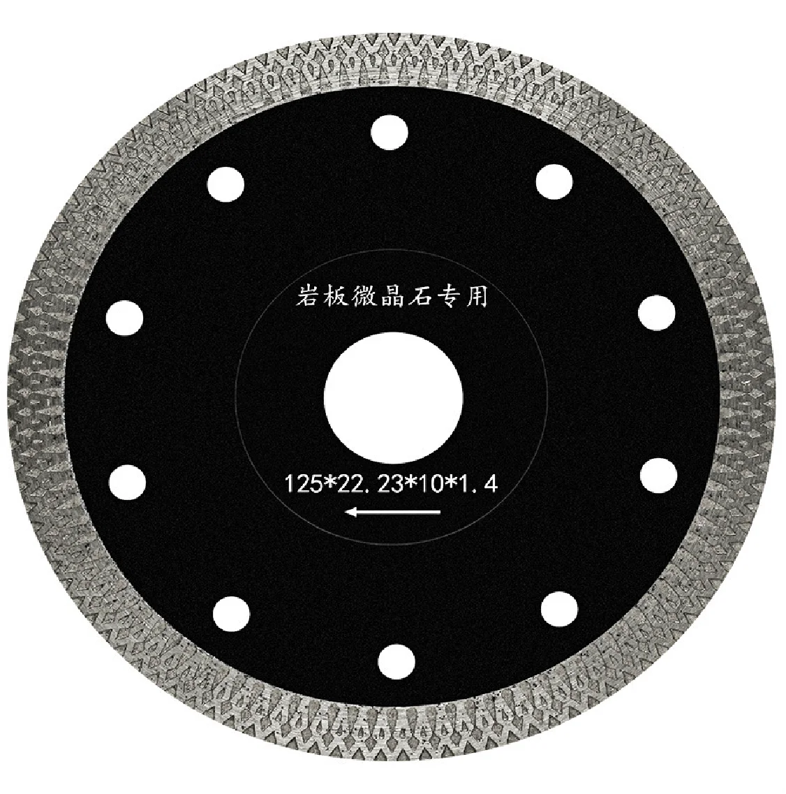 Imagem -02 - Turbo Diamond Saw Blade Granito e Mármore Cutting Disc Porcellanato Tile Ceramic Blades Angle Grinder Tamanhos