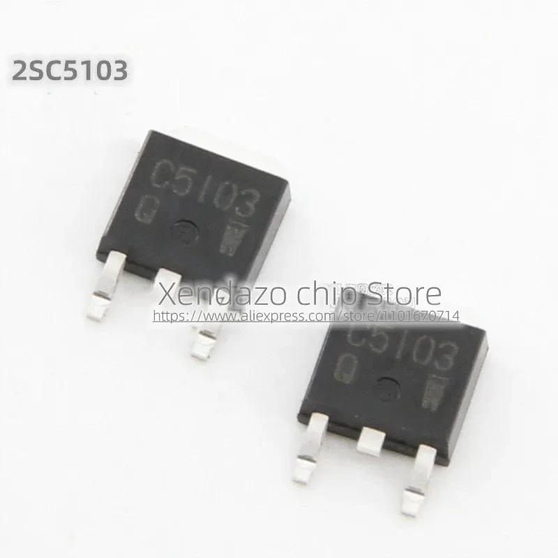 10pcs/lot 2SC5103 C5103 TO-252 package SMD triode frequency converter