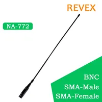 Nagoya NA-772 BNC SMA-Female SMA-Male Two Way Radio Antenna Walkie Talkie For Kenwood Baofeng UV-5R UV-3R HYT TYT Motorola TYT