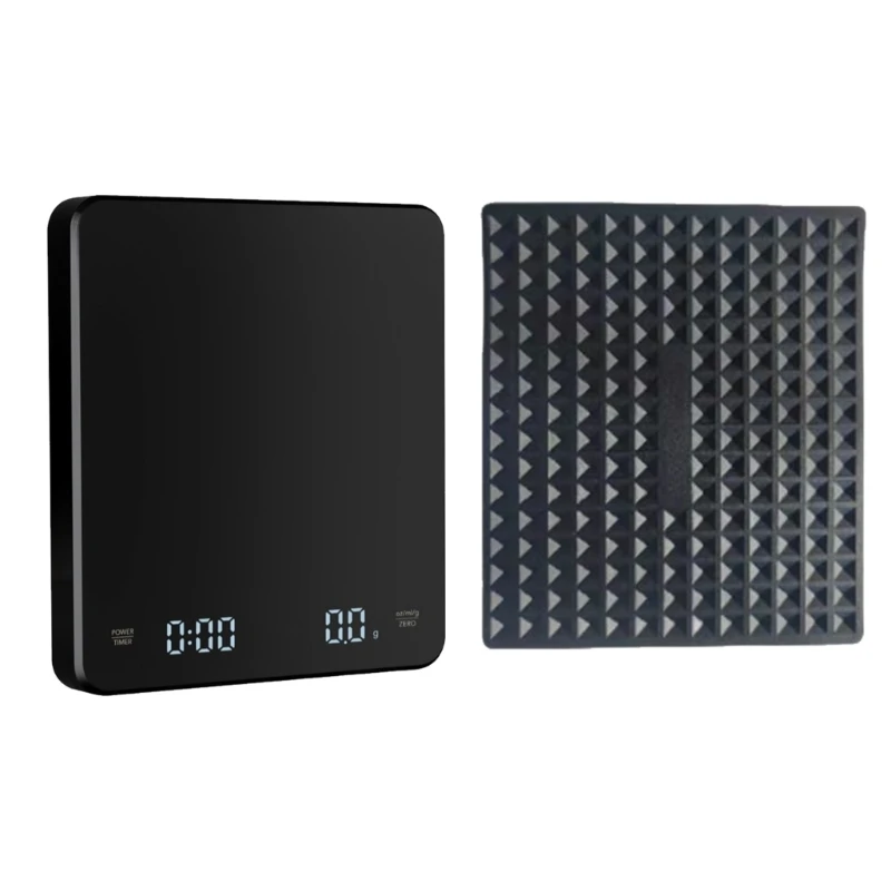 

Small Coffee Brewing Companion Scale 0. Resolution High Sensitivity Coffee Scale Waterproof Scales for Travel Use