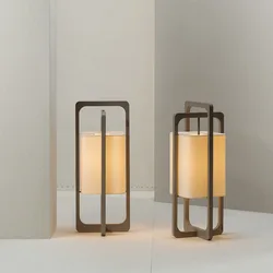 New Chinese Style Solid Wood Study Room Decoration Floor Lamp Classical Bedroom Living Room LED Lighting Standing Fixture