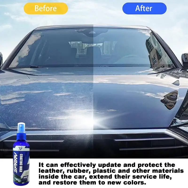 Car Leather Seat Cleaner Car Interior Detailer Interior Cleaner Car Leather Restorer Car Cleaning Spray For Dashboard Seat