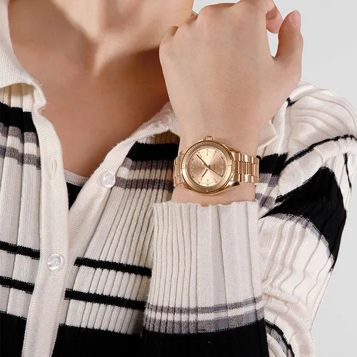 Imagen 2 del producto NAVIFORC, relojes de moda para Mujer, Reloj de pulsera de cuarzo de acero inoxidable para Mujer, Reloj elegante Simple resistente al agua para Mujer, Reloj para Mujer